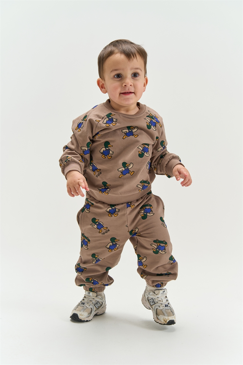 The New Siblings Sweatpants Tvhil - Taupe Gray